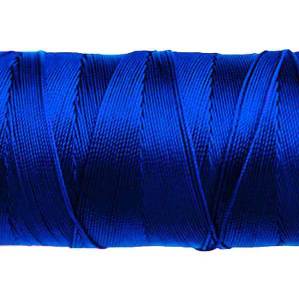 Knyt- och sytråd av nylon, 0.8mm, klarblå, 10m blå