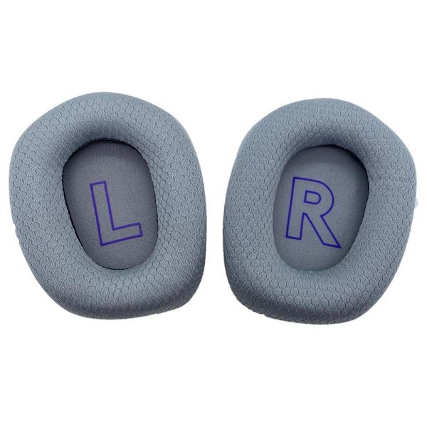2 stk øreputer, øreputene for Logitech G733 GRÅ: grå grey