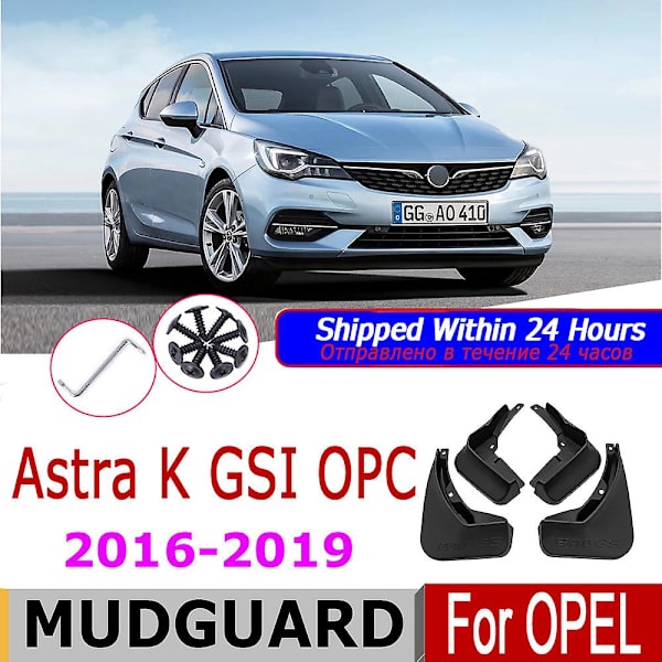 Stänkskydd för Opel Vauxhall Astra K Gsi Opc 2019 2018 2017 2016 Skärm Stänkskydd Stänkskydd Tillbehör Holden Verano