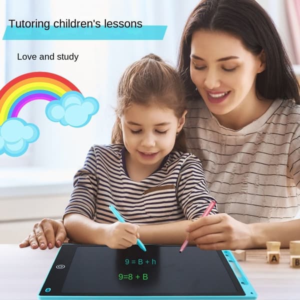 LCD-kirjoitusalusta Piirustustabletit MUSTA 12 tuumaa Musta 12 tuumaa Black 12 inch
