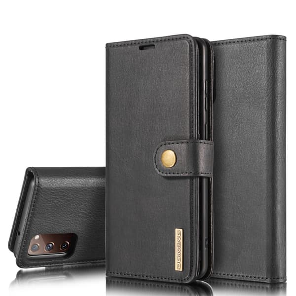 DG.MING 2-i-1 Magnetpung Samsung Galaxy S20 FE Sort
