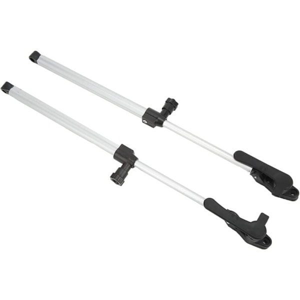 Husvagnsfönsterdämpare, Aluminiumlegering 310-435mm 1 Par Husbilsfönsterstödstänger för Husvagnssläp