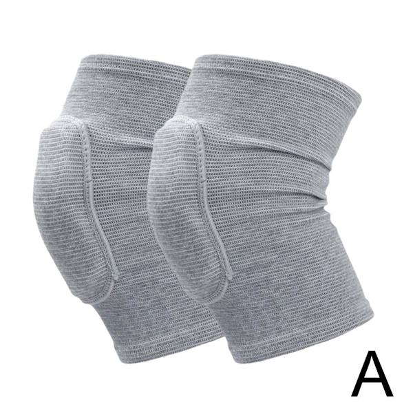 Sponge Sports Knäskydd Dans Volleyboll Basketboll Dans Knäli gray S