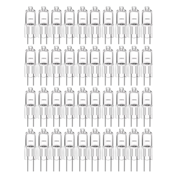 10-pak G4 halogen pærer 10W 12V - Varmt hvid