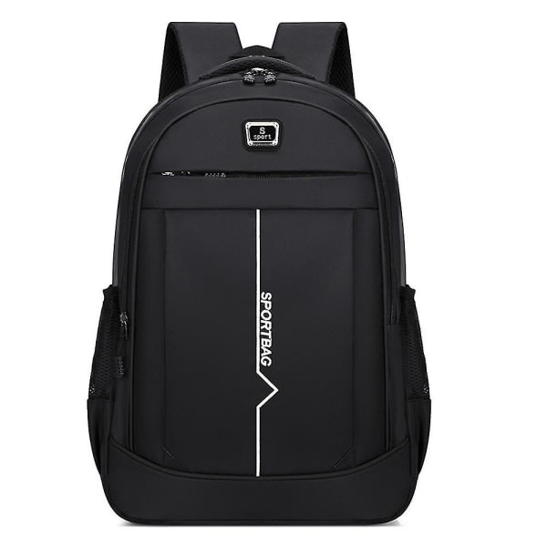 Herr, multifunktionell ryggsäck för en casual dator, för kvinnor, Utomhus, affärsresor, jobb, ryggsäck, present (vit)