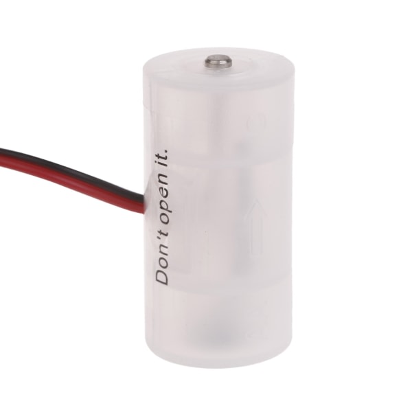 2Pin till 4,5V (3x1,5V) C Alkaline LR14 batterieliminatorkabel för fjärrkontrollleksaker Klockor Ficklampor