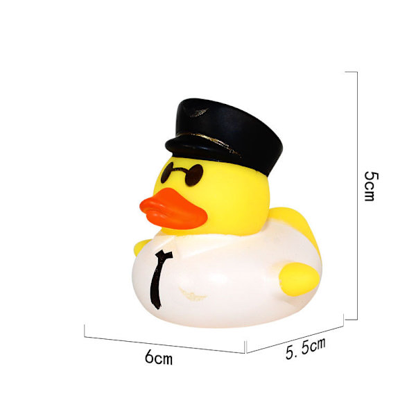 Luovia Halloween-kumikissoja, jotka ääntävät puristamalla, MJ51-lelu, kelluva keltainen kissa (10 kpl) Airline Duck