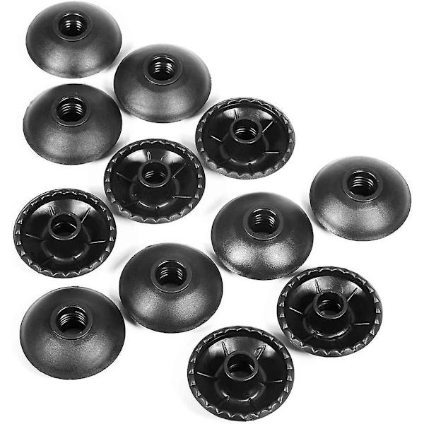 Gummipuffertilbehør til vandrestave, klatrestavetilbehør, gummipufferudskiftningsfødder til nordiske vandrestave, vandrestave
