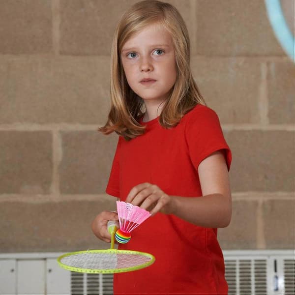 6 Badmintonbolde, farverige træningsbolde, badmintonbold (FMY)
