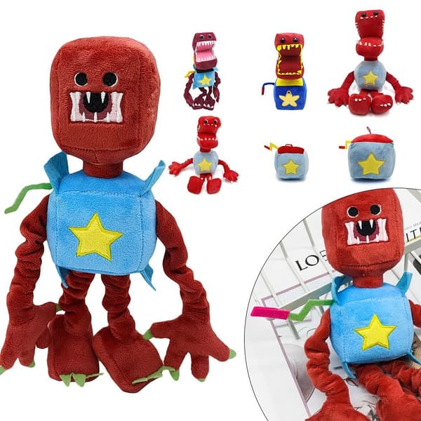Boxy Boo Project Playtime pehmolelu, söpö sarjakuvahahmo
