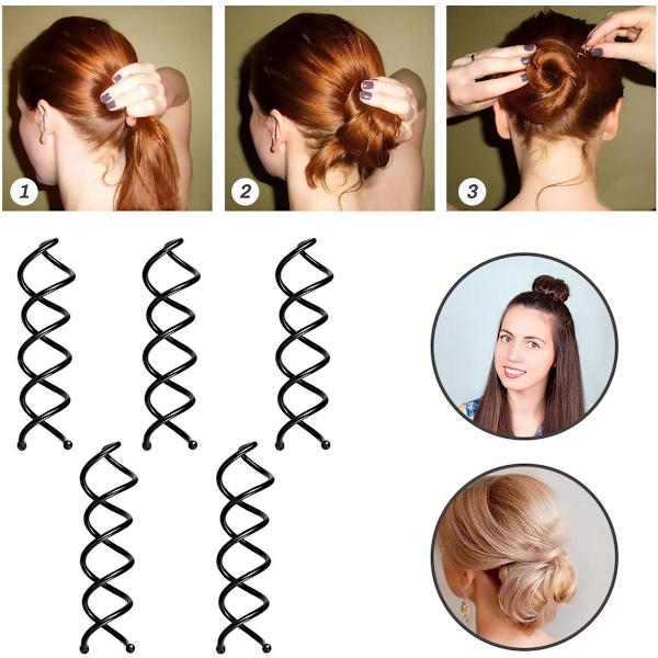 Stylingverktyg Hårklämma, Flätningstillbehör, DIY Hårdesignset