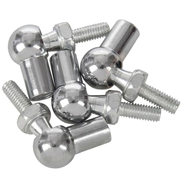 sourcingmap 6mm Han Hun Gevind L Formet Kugleled Stangende Lejer 4 stk
