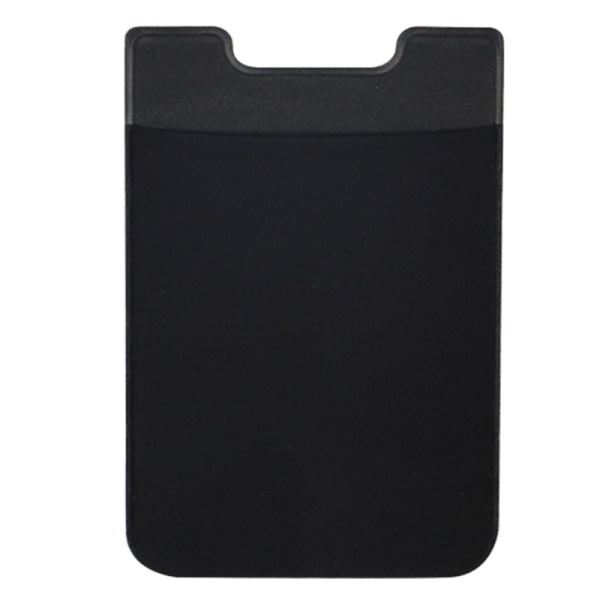 Mobil plånbok/korthållare - självhäftande svart