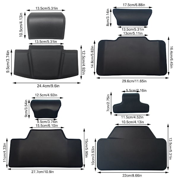 Motorcykel Ryglæn Bageste Top Case Pude 2 2 2 2