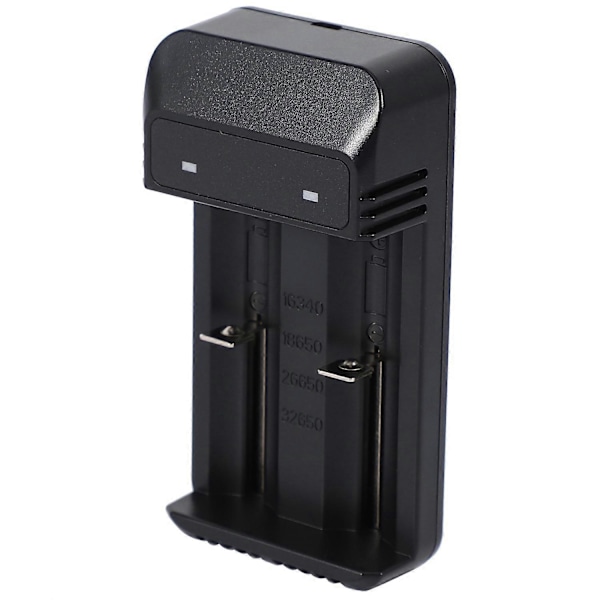 Solts Smartladdare för 32650 26650 18650 17670 16340(Cr123A) Litiumbatteri