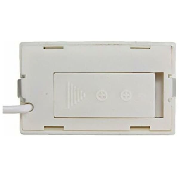 Digital LCD Termometer Temperaturmätare med Extern Sond för Kylskåp Frys Akvarium - Vit.