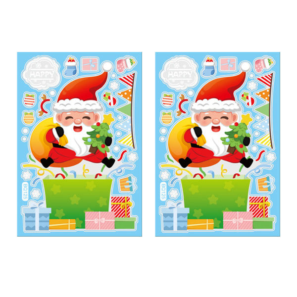 IC Jul Snö fönsterfilm glas, juldekorationsdekal
