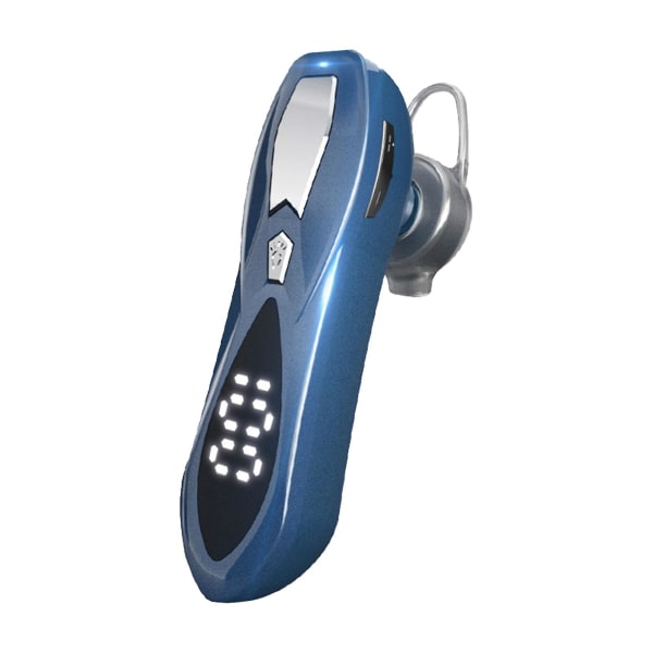 HHL Bluetooth-kompatibel 5.0 hörlurar Handsfree Digital Display Trådlös Stereo Sport