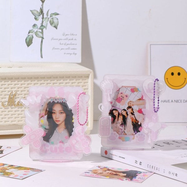 IC Akryylinen valokuvakehys Idol postikortti Näyttö valokuvakortti Decorati A2