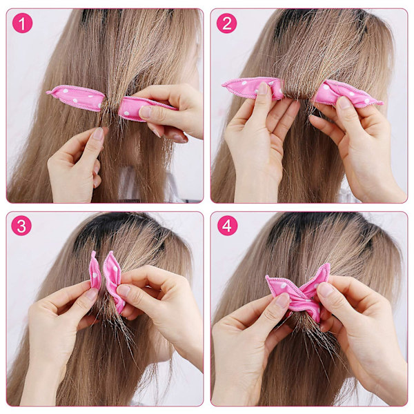 Sov-in No Heat Curlers - Diy Hair Rollers (12 st)