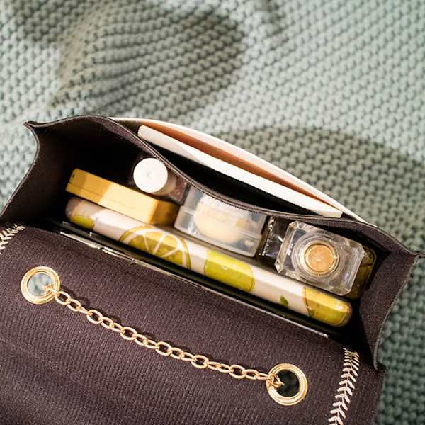 Mini Crossbody Väskor Dam Messenger Väska LJUSGRÅ Ljusgrå Light grey