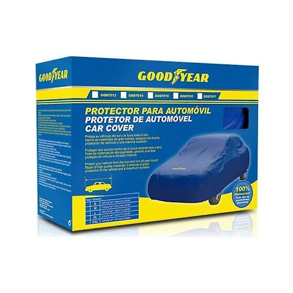 Auton suojapeite Goodyear GOD7014 sininen (koko M)