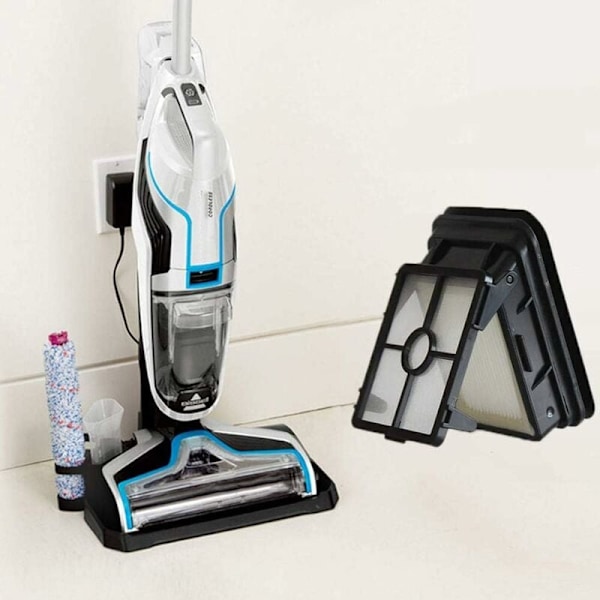 Bissell Crosswave 4-pakning 1866 1866F Vaskbare erstatningsfiltre for Bissell CrossWave 3-i-1 Multi-Surface 17132 og Pet Pro 2225N støvsugere