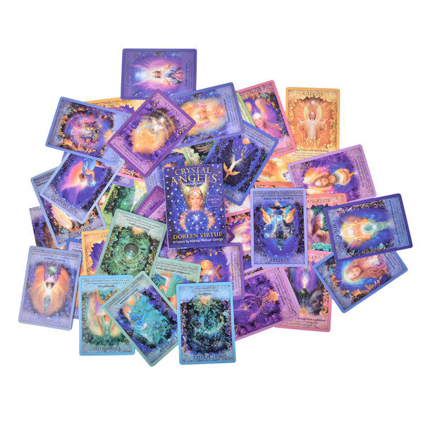 IC Crystal Angel Oracle Cards Holdbare, moteriktige tarotkort