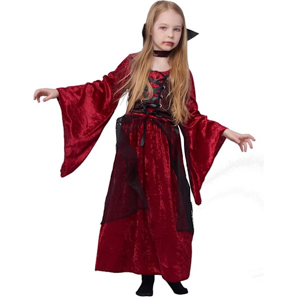 Jentekostyme - Ingen returrett - Ingen returrett vampyr flicka 3-4 Jahre