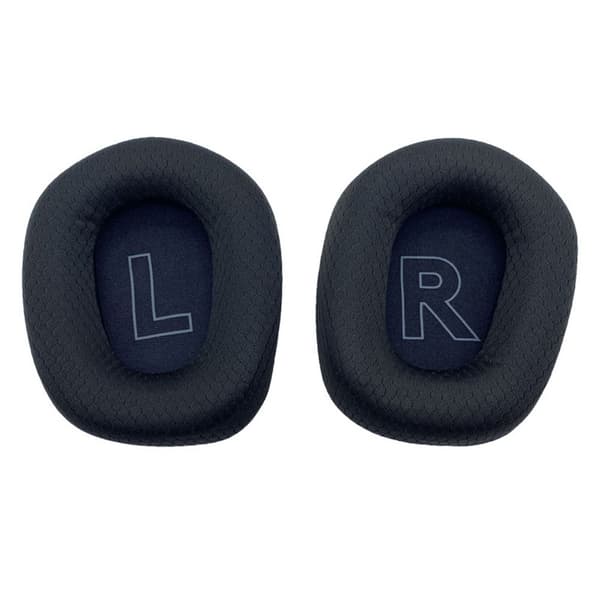 2 kpl Vaihtopehmuste Logitech G733 SVARTA mustille kuulokkeille black