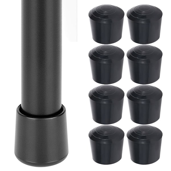 8 st Stolsbenskydd Gummi Fot Skydd 16MM 16MM 16mm 16mm