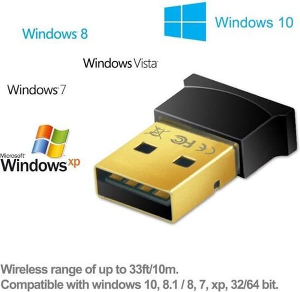 Mini Bluetooth V 4.0 USB-mikroadapterisovitin - Underdog Tech