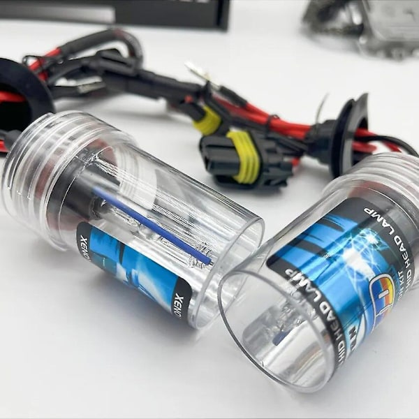 55w Snabbstart HID Xenon strålkastarsats Slim AC Ballast H7 H3 H7 H8 H9 H11 9005 Alla färger 6000k 4300k 8000k ersätt halogenlampa