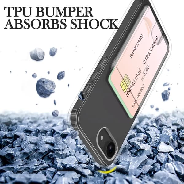 iPhone 16E Wallet Case Card Holder