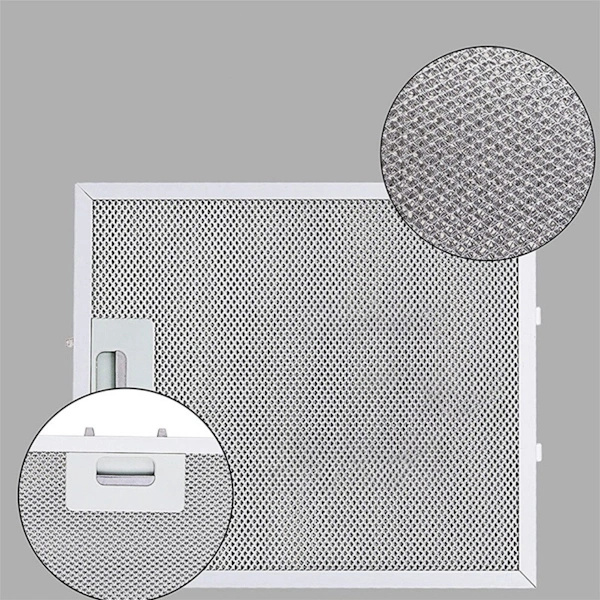 2-pack Huvfilter - 300x250mm, Aluminium + Kolfilter