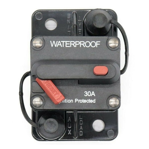 automatisk strömbrytare Switch säkring återställning vattentät