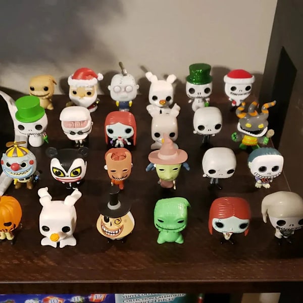 Ny 2024 The Nightmare Before Christmas Julekalender Nightmare Advent Calendar (Resin)