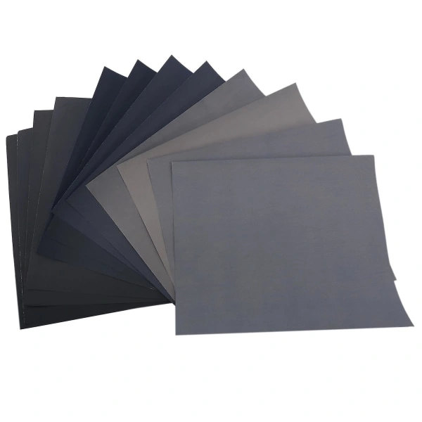 Korn 1500 2000 2500 3000 5000 7000 Sandpapper - 12-pack