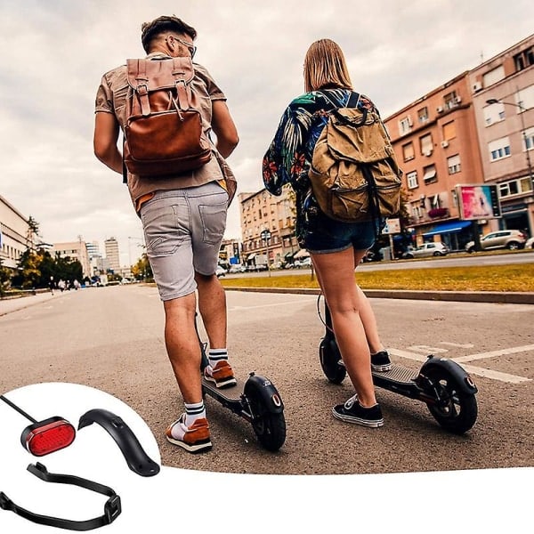 IC Takalokasuoja Ja Kiinnike Takavalolla Xiaomi M365/m365:lle