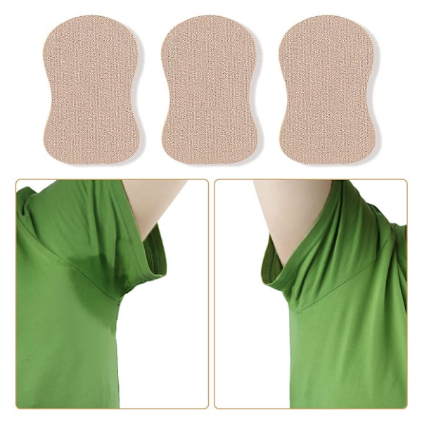 10-pak svedpuder til armhuler, unisex svedpuder til armhuler