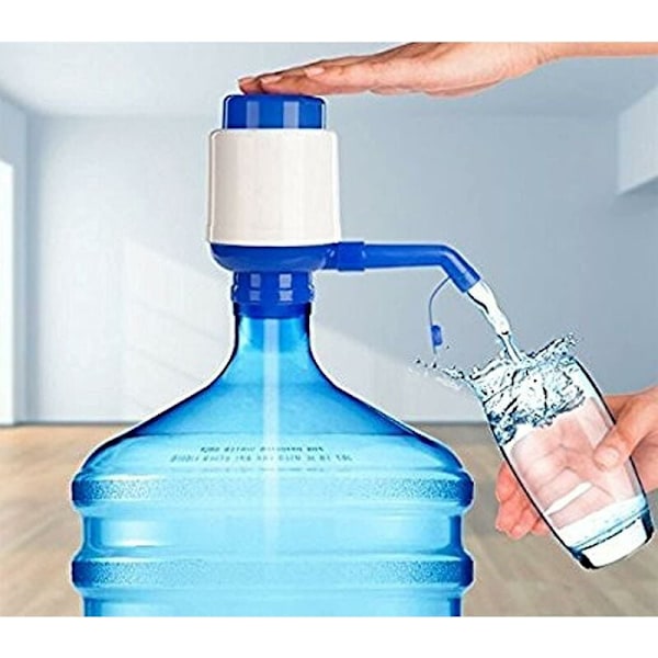 Universal Vandpumpe Dispenser Flaske Kan 5L, 8L, 10L, 2.5L Anti-Dryp, Tilpasningsdygtig, Manuel Camping, Skole, Kontor, Hjem