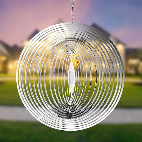 Wind Spinners For Yard And Garden Decor, 3d Hanging Wind Spinner Sculptures Kinetic, Metal Yard Garden Art Outside Decorations, Home Outdoor Decor Cra