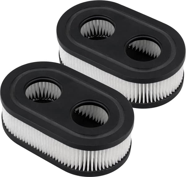 2 plæneklipperluftfiltre 593260/798452/334404 – til B&S 550E, 575EX, erstatning 4247/5432