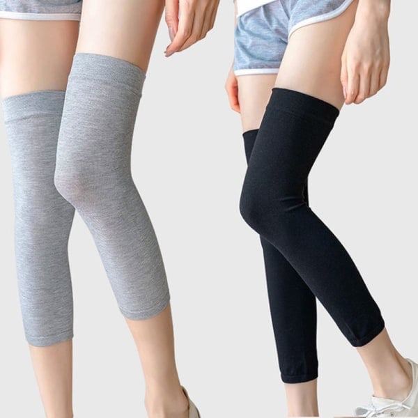 IC Enkle benvarmere Dame Elastisitet Pustende Myk Allsidig S Svart 46cm