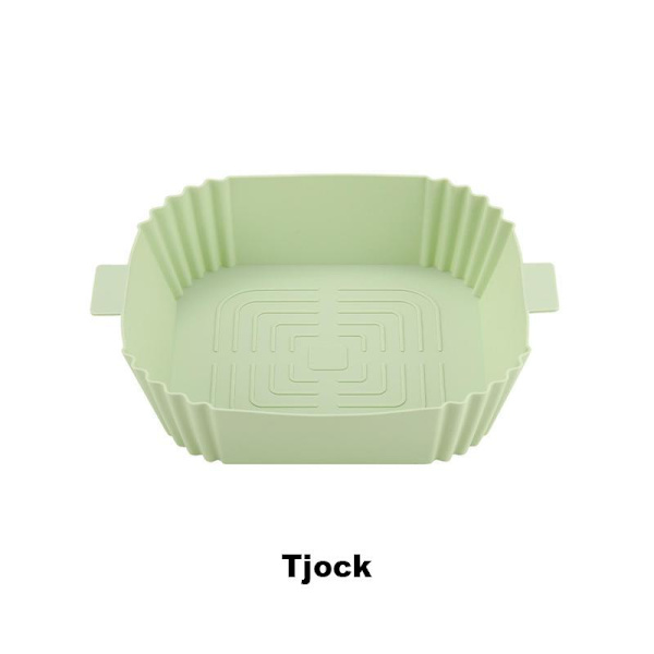 Airfryer Silikonform - Korg för airfryer Turkos Turquoise Tjock (100g)