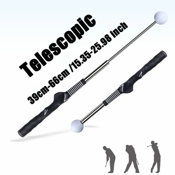 Golf Swing Trainer Teleskooppinen Harjoitusote Oppimisväline