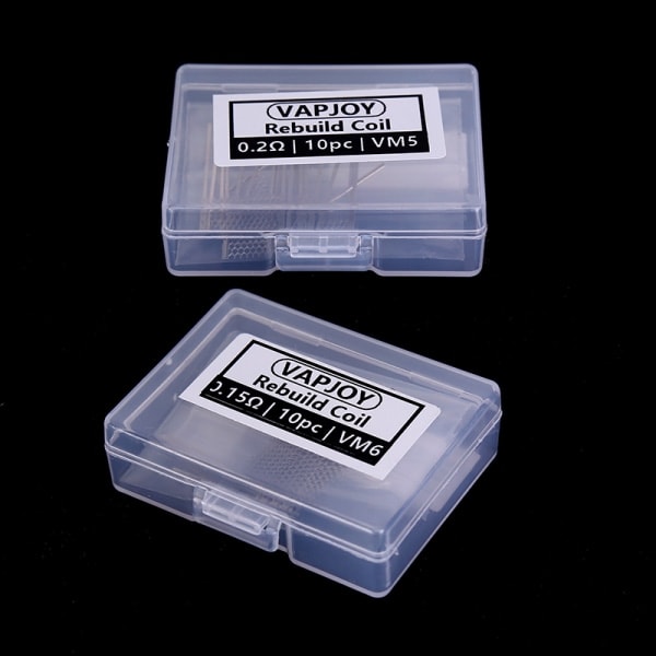 IC 10 kpl Uudelleenrakennettava Mesh-vastus 0,2ohm 0,15ohm Ni80 Meshed Wire Res 0.2Ω