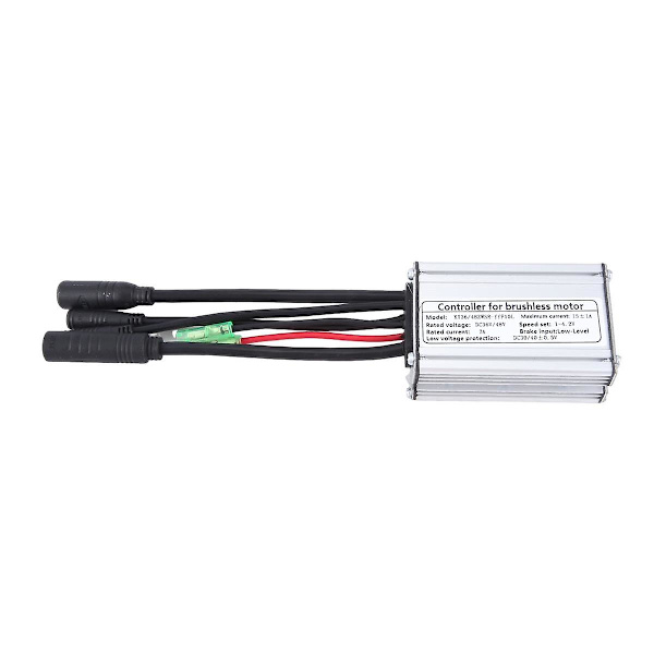 Elektrisk cykel KT-controller 36V/48V KT-15A 15A vandtæt stik med lys Elektrisk cykel cykelcontroller
