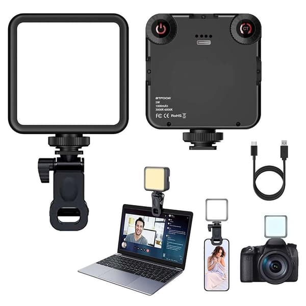 LED Videolys Kameralys OPLADNINGSVERSION OPLADNINGSVERSION Opladningsversion Charging Version