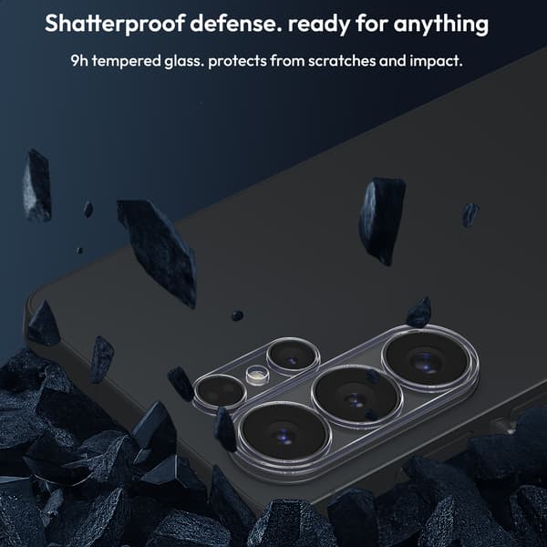 2-Pack Samsung S26 Ultra Camera Lens Protector - Tempered Glass 9H - Super Quality 3D